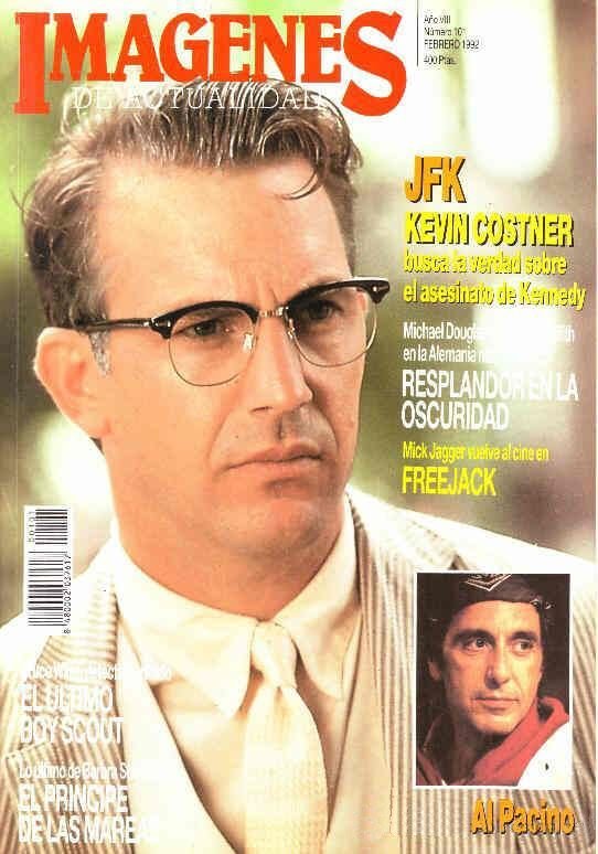 IMAGENES DE ACTUALIDAD magazine side cover Issue 101 February 1992