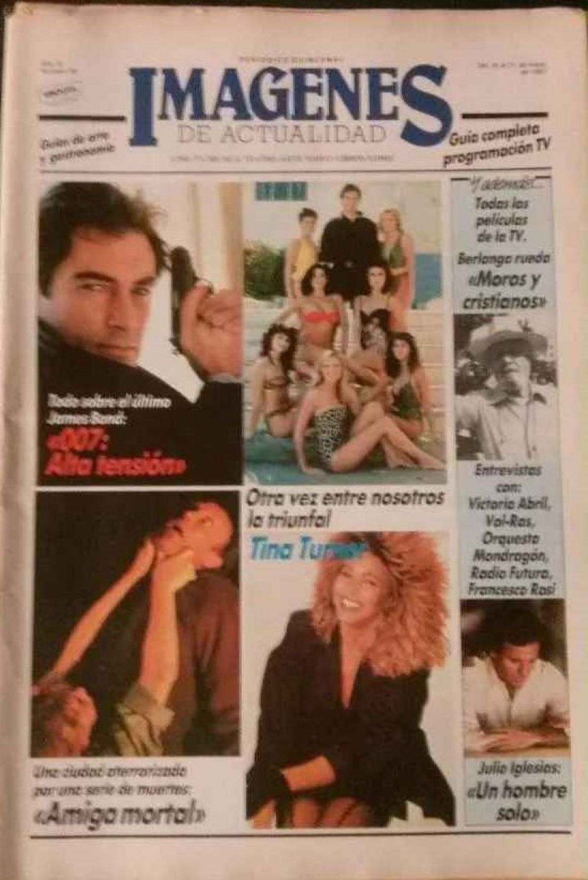 IMAGENES DE ACTUALIDAD magazine side cover Issue 45  
