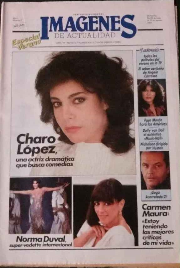 IMAGENES DE ACTUALIDAD magazine cover Issue 7  1985