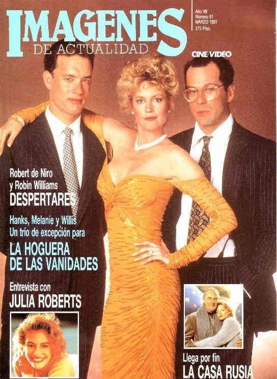 IMAGENES DE ACTUALIDAD magazine side cover Issue 91 March 1991