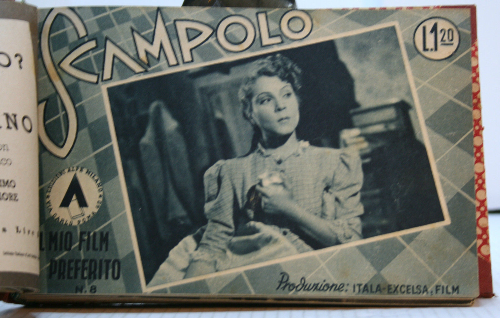 MIO FILM PREFERITO | IL magazine side cover Issue 8  1942
