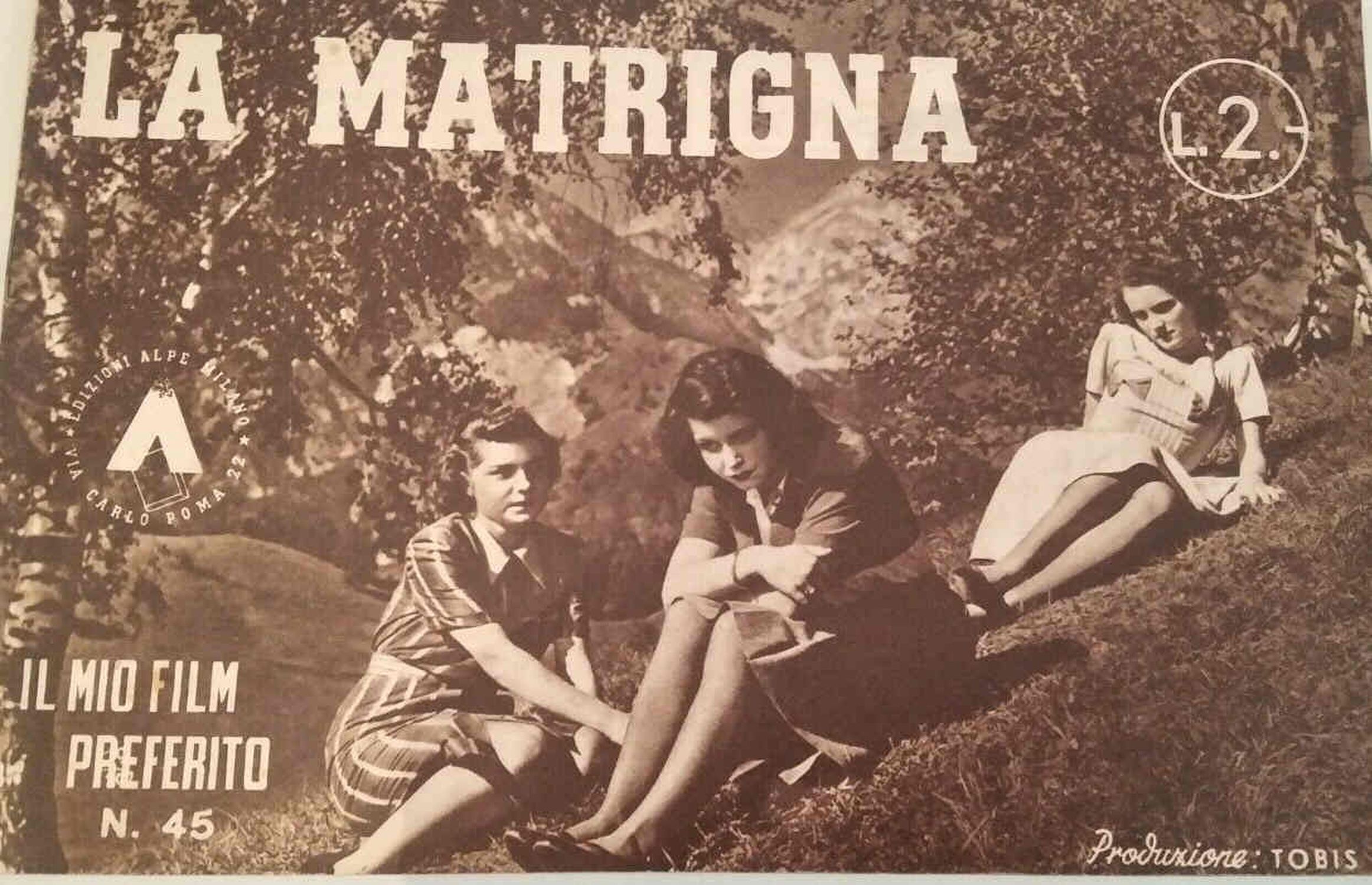 MIO FILM PREFERITO | IL magazine cover Issue 45   1942