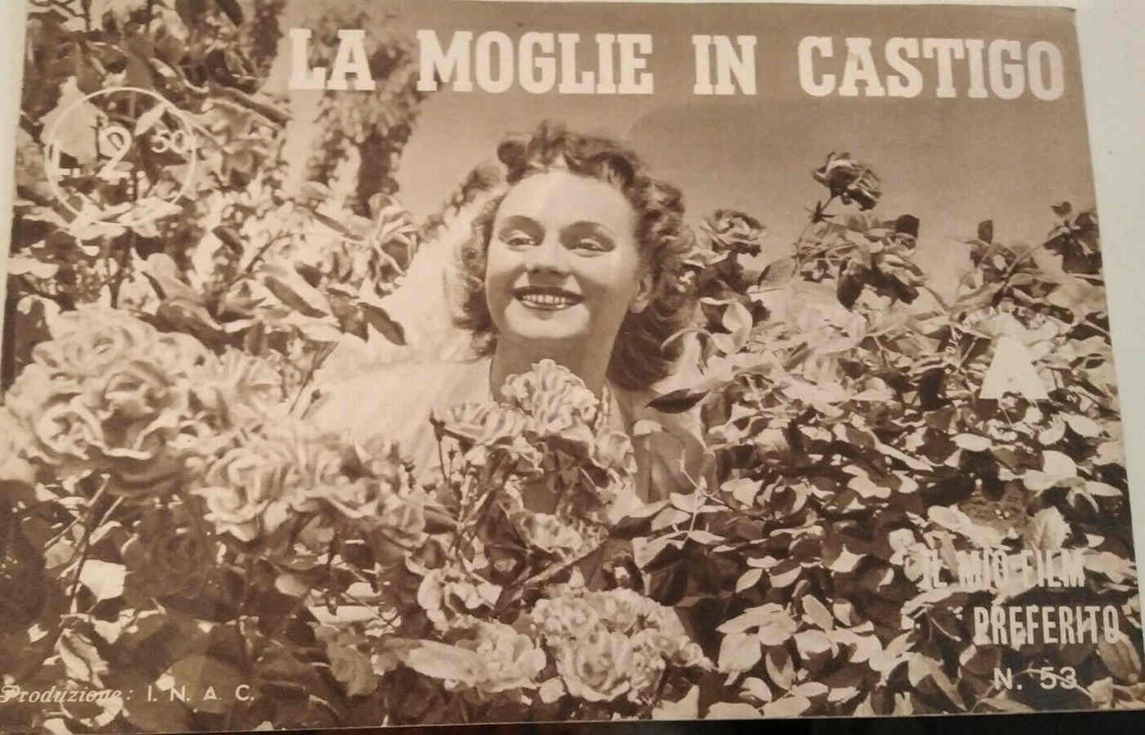 MIO FILM PREFERITO | IL magazine cover Issue 53   1942