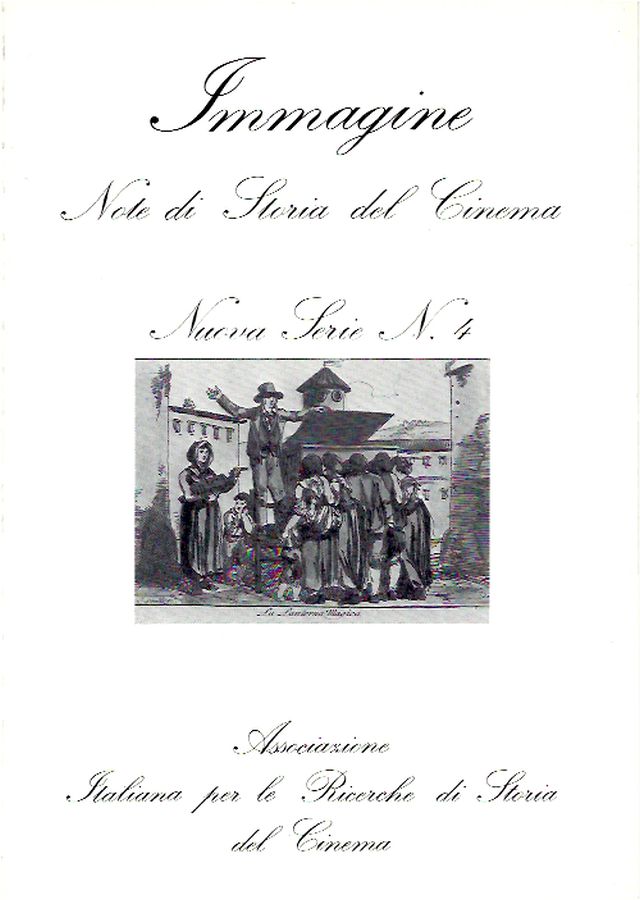 IMMAGINE magazine cover Issue 4  