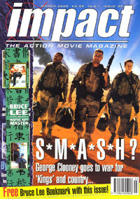 IMPACT magazine side cover Issue 99 March 2000