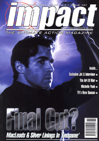 IMPACT magazine cover Issue 107 November 2000