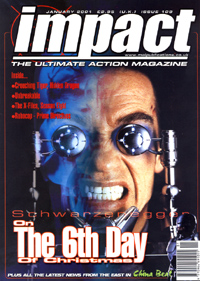 IMPACT magazine cover Issue 109 January 2001