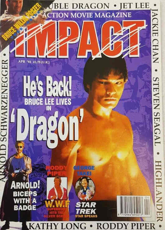 IMPACT magazine side cover Issue 16 April 1993