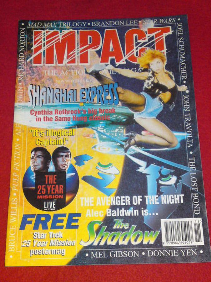 IMPACT magazine cover Issue 35 November 1994