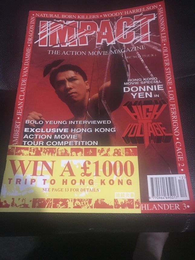 IMPACT magazine cover Issue 36 December 1994