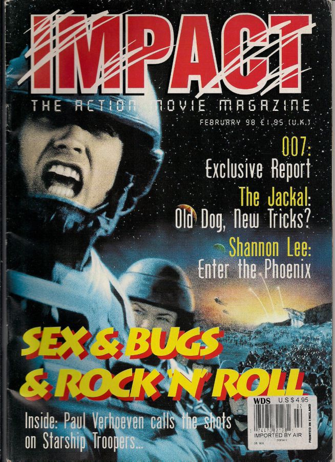 IMPACT magazine cover Issue 74 February 1998