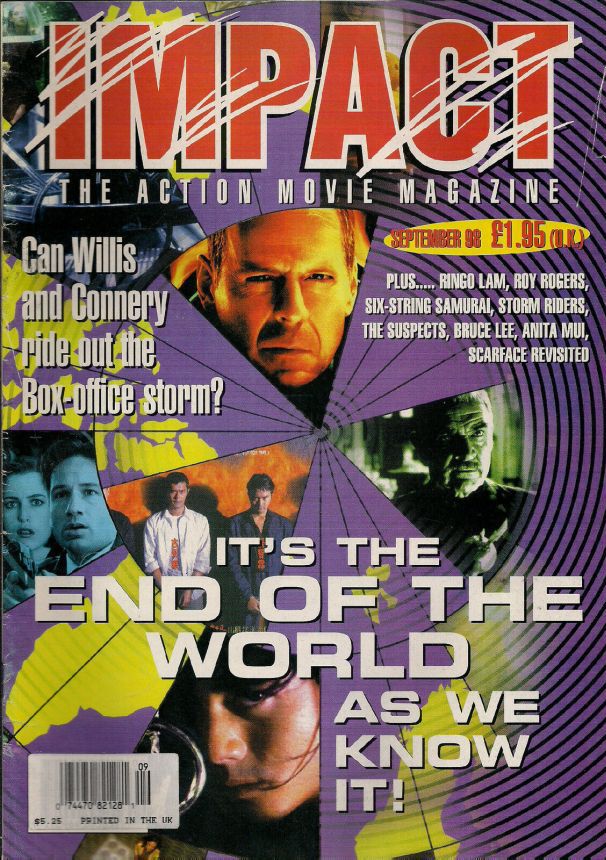 IMPACT magazine cover Issue 81 September 1998