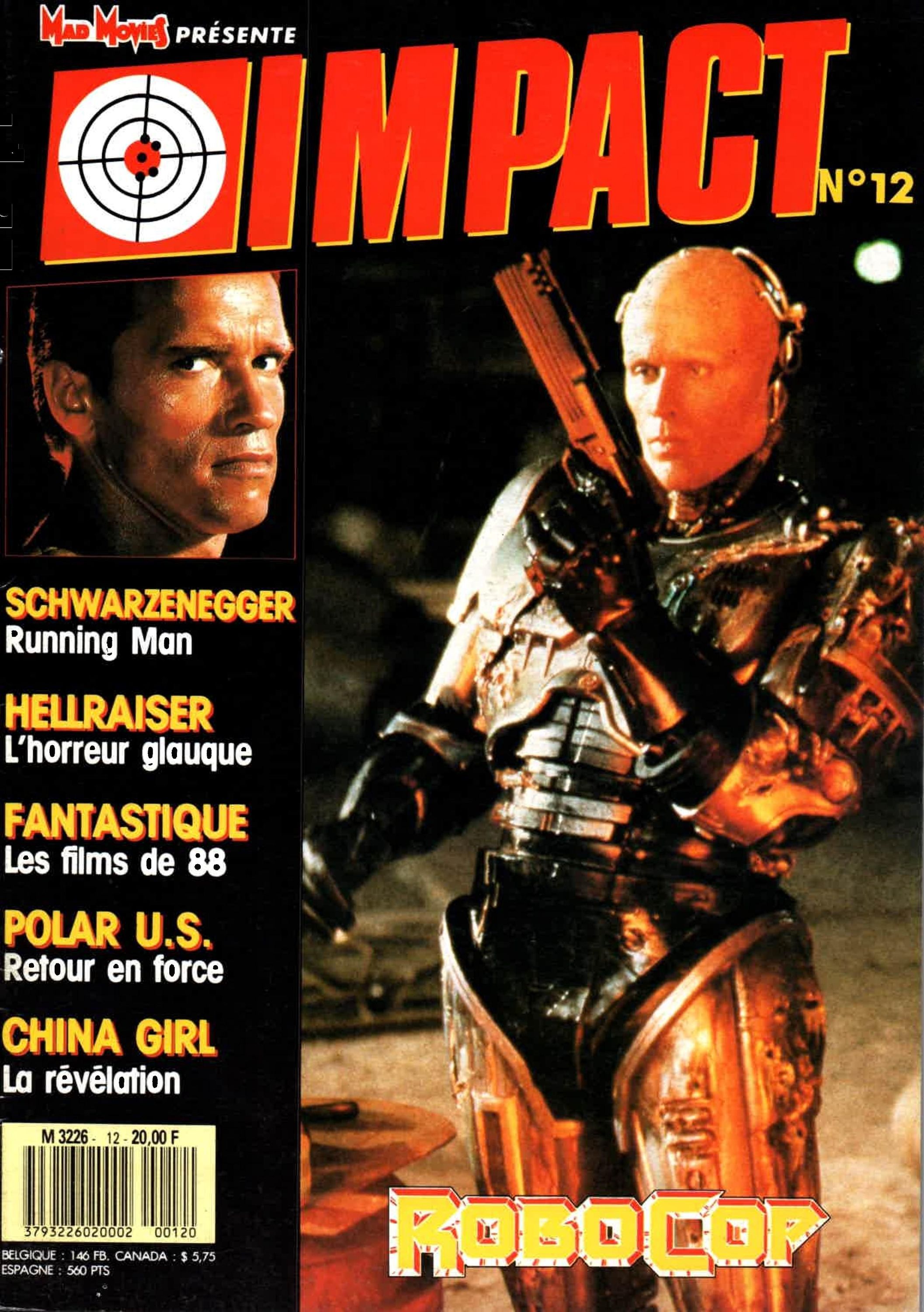 IMPACT (Fr) magazine cover Issue 12  
