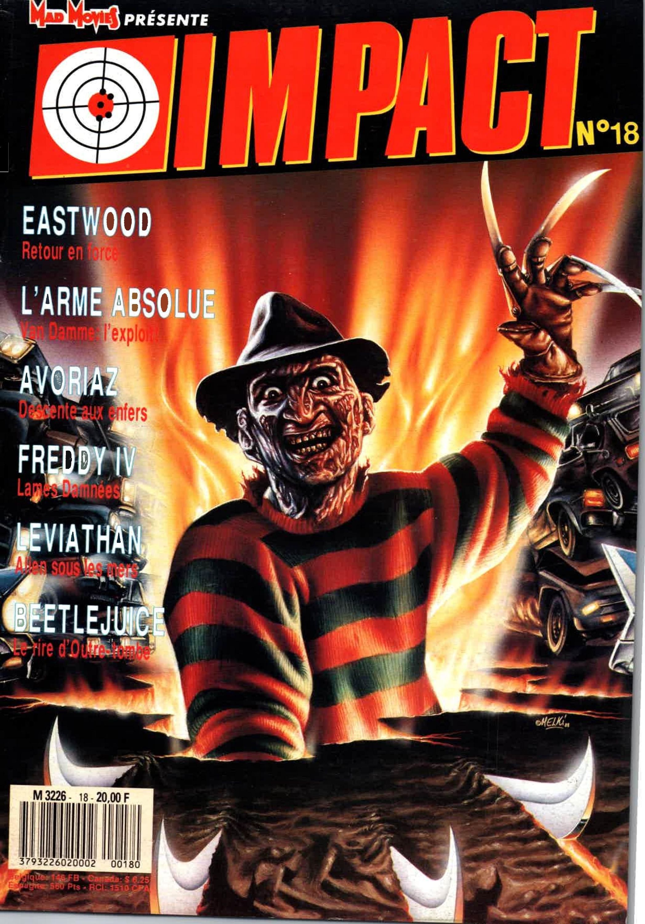 IMPACT (Fr) magazine cover Issue 18  
