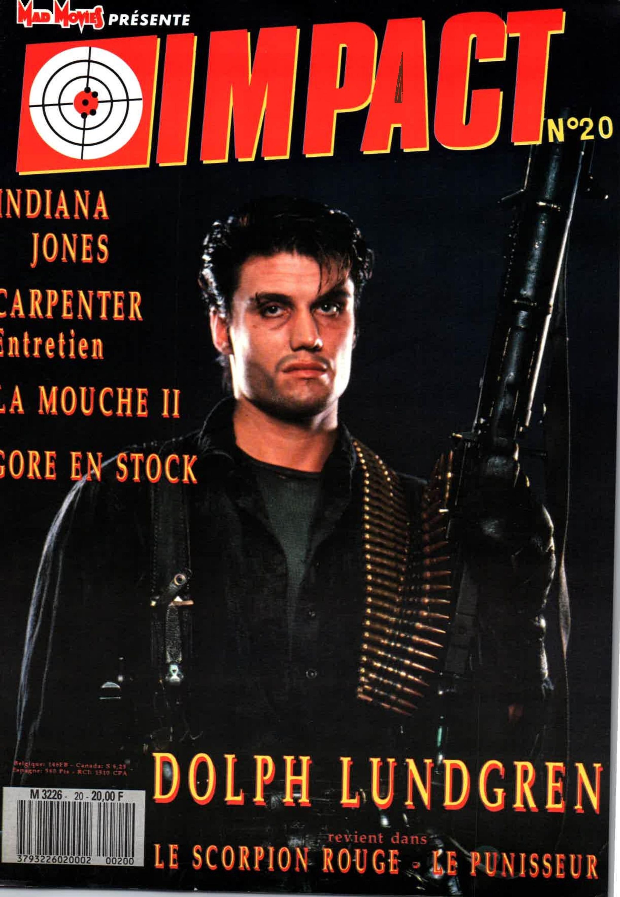 IMPACT (Fr) magazine cover Issue 20  