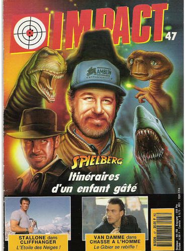IMPACT (Fr) magazine side cover Issue 47 October 1993