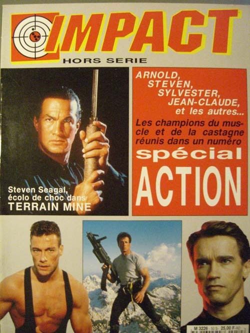 IMPACT (Fr) magazine side cover Issue 50 April 1994