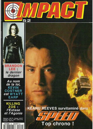 IMPACT (Fr) magazine cover Issue 52 August 1994