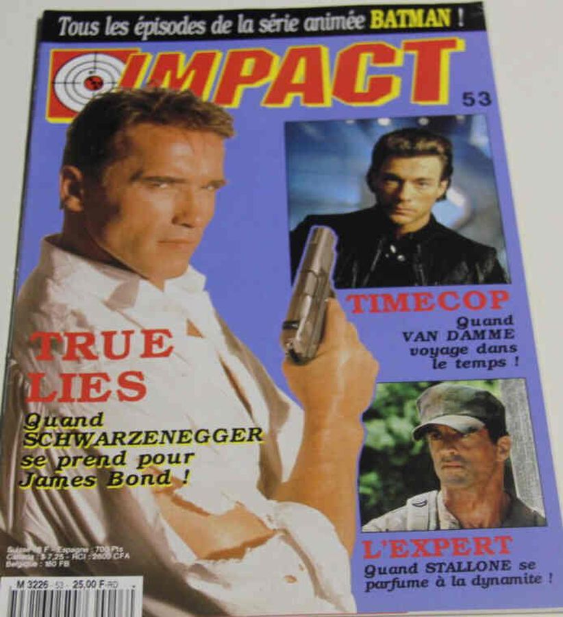 IMPACT (Fr) magazine cover Issue 53 October 1994
