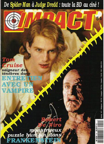 IMPACT (Fr) magazine cover Issue 54 December 1994