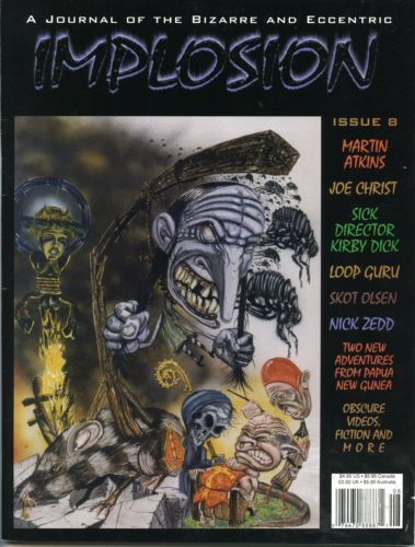 IMPLOSION magazine cover Issue 8  1998