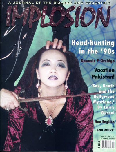 IMPLOSION magazine cover Issue 9  1998