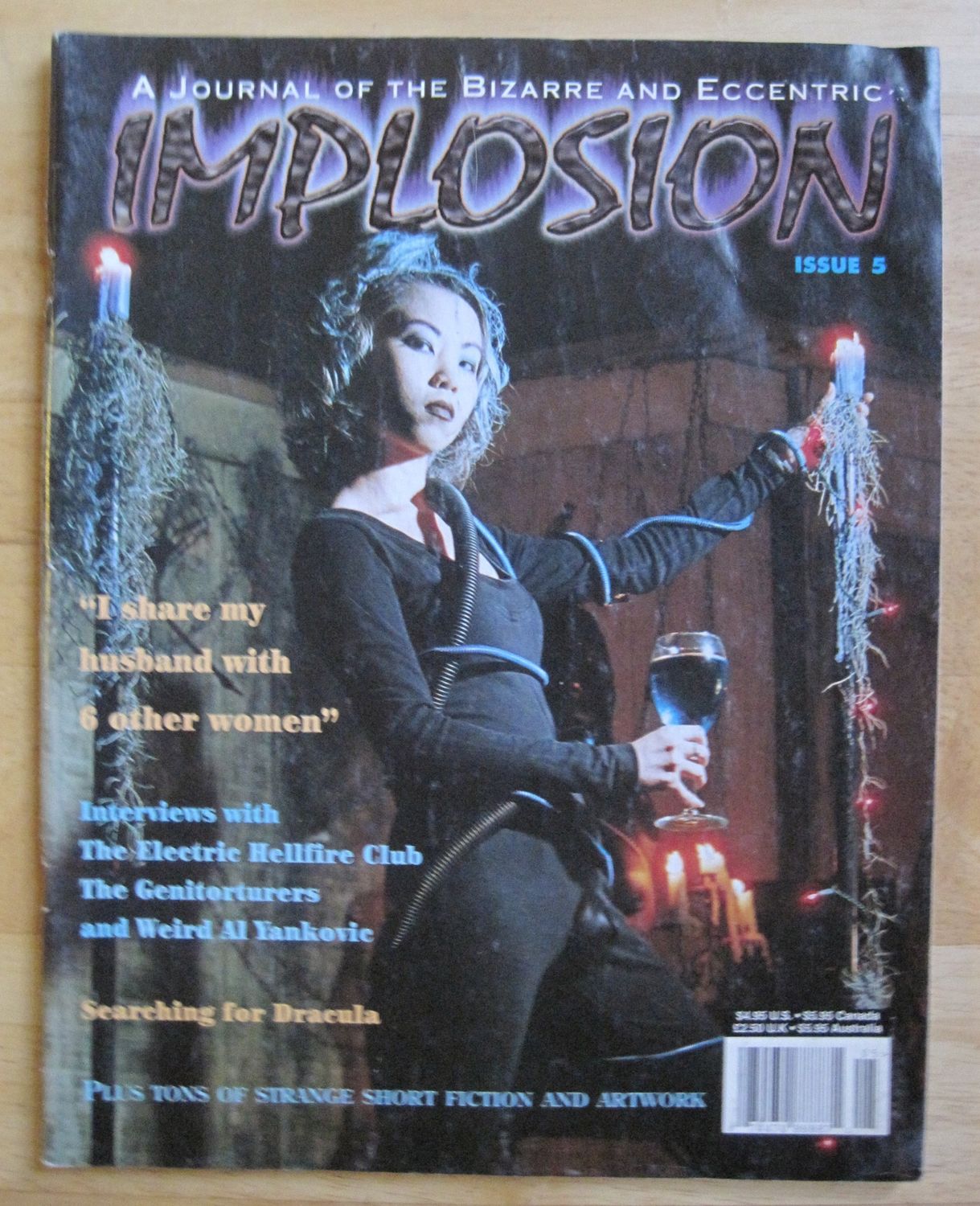 IMPLOSION magazine cover Issue 5   1996