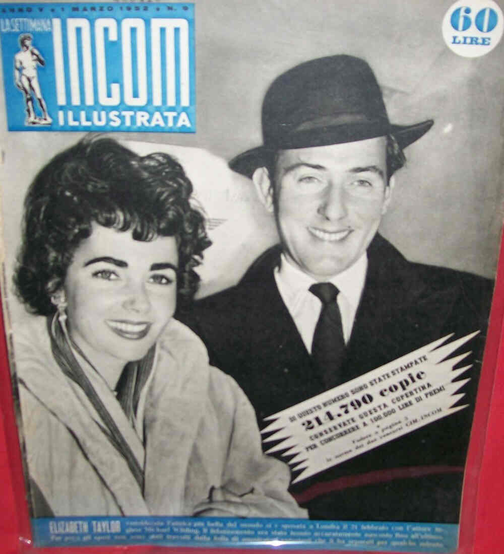 SETTIMANA INCOM magazine cover 1 March 1952