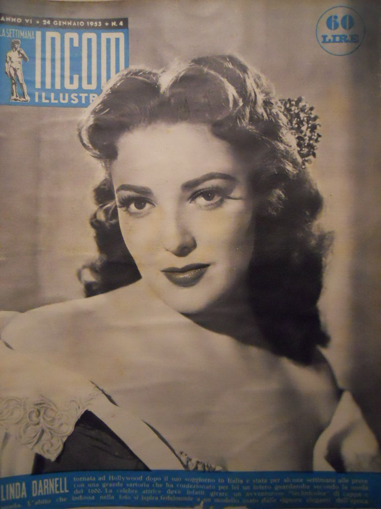SETTIMANA INCOM magazine cover 24 January 1953