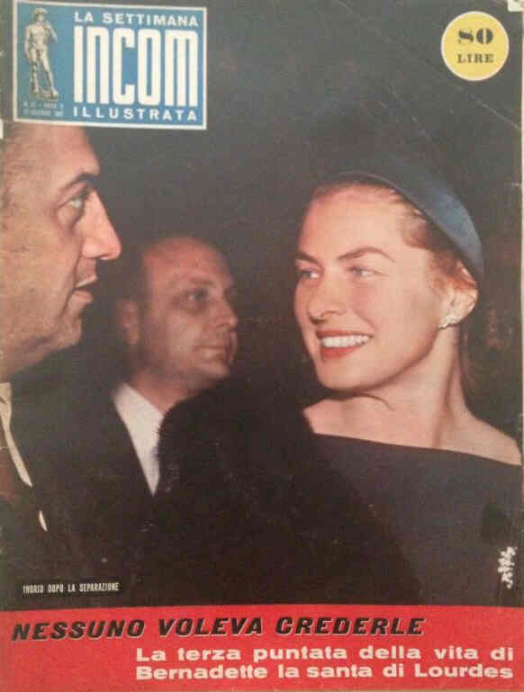 SETTIMANA INCOM magazine cover Issue 47 23 November 1957