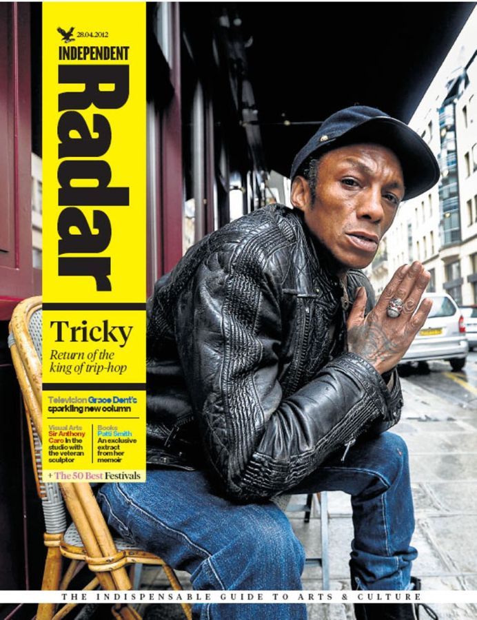 INDEPENDENT RADAR magazine cover 28 April 2012