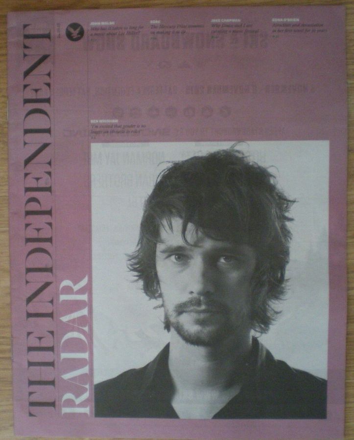 INDEPENDENT RADAR magazine cover 24 October 2015