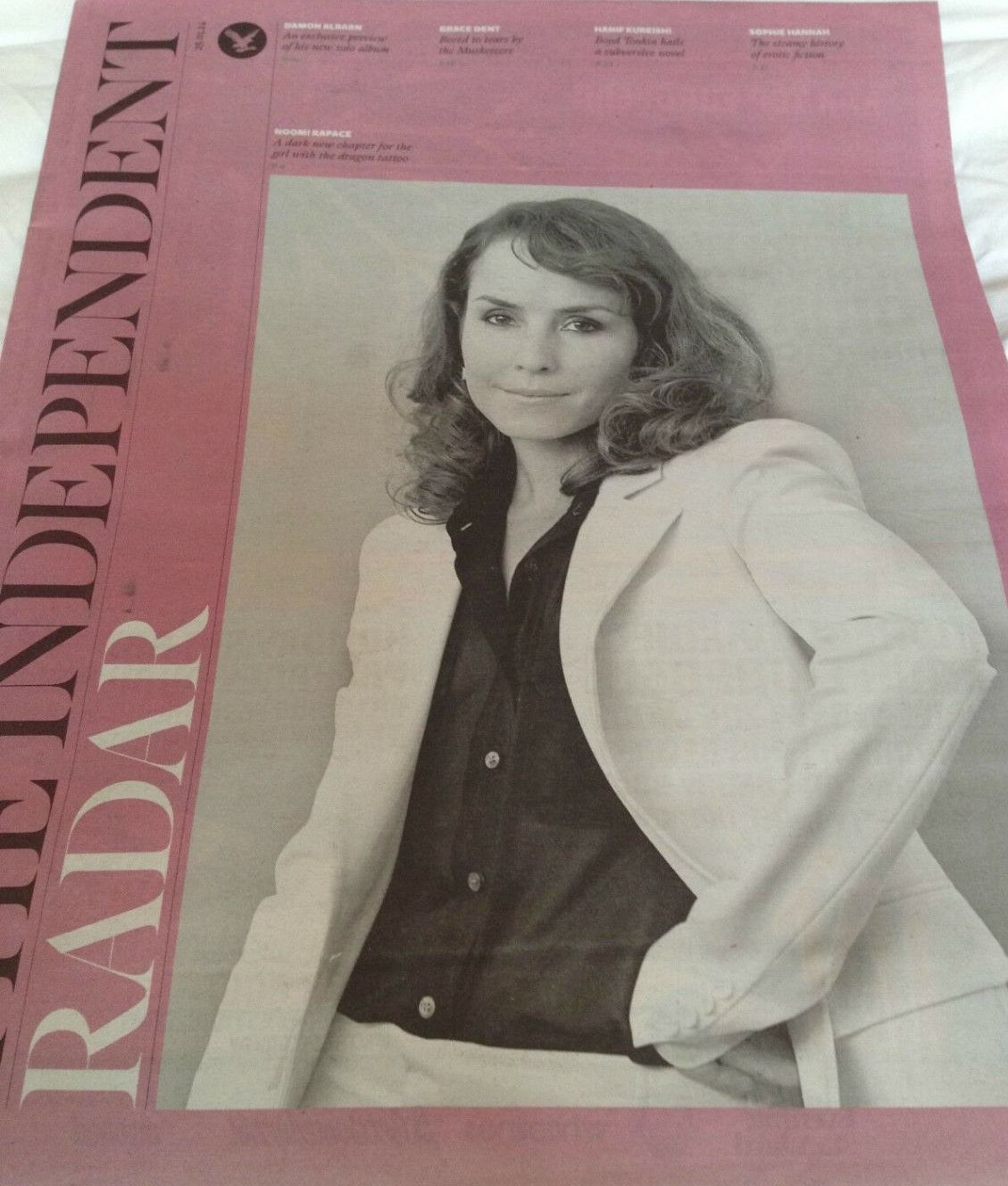 INDEPENDENT RADAR magazine cover 25 January 2014