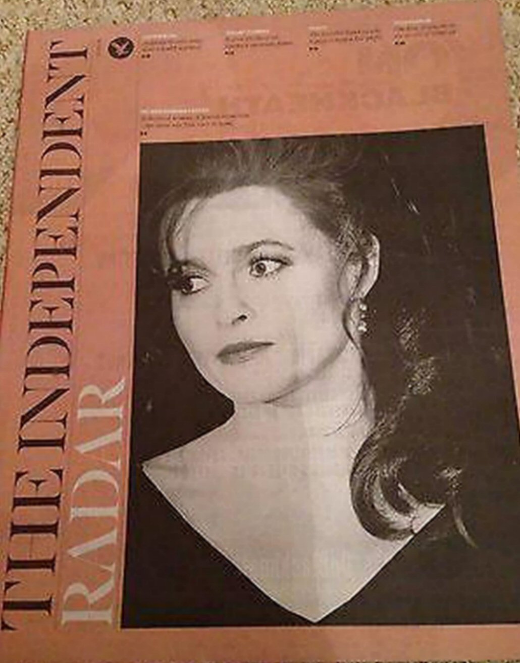 INDEPENDENT RADAR magazine cover 12 March 2016