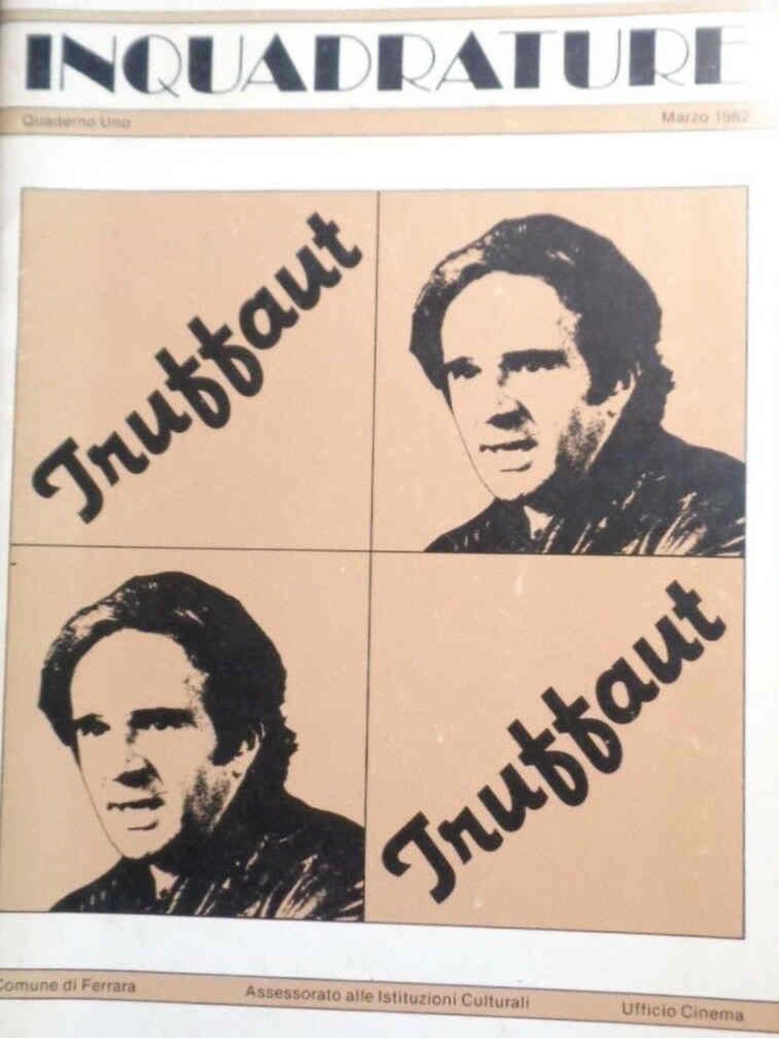 INQUADRATURE magazine cover  March 1982