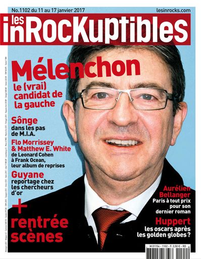 INROCKUPTIBLES | LES magazine cover Issue 1102 11 January 2017