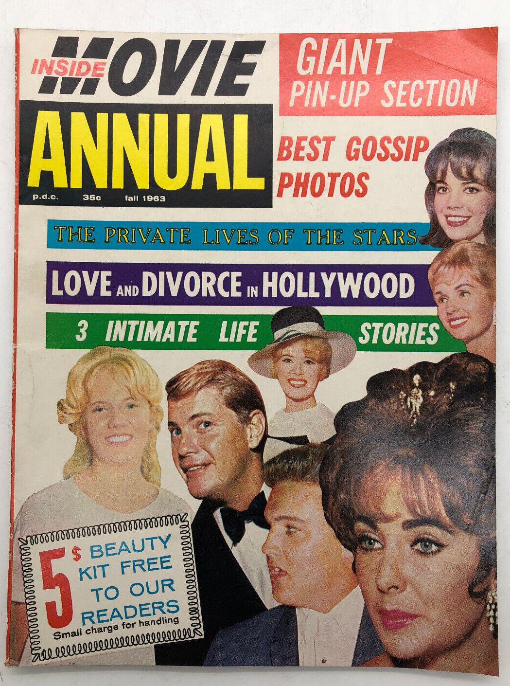 INSIDE MOVIE magazine cover Fall 1963
