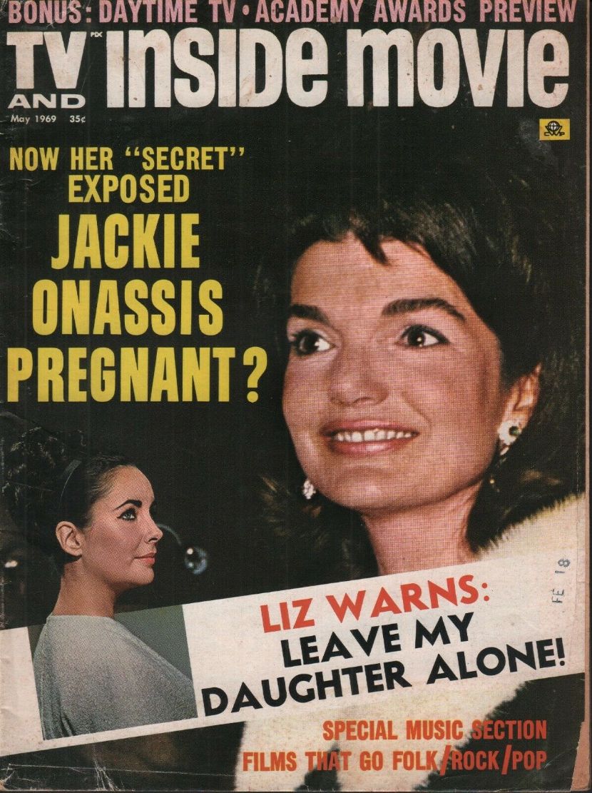 INSIDE MOVIE magazine cover  May 1969