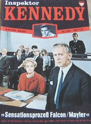 INSPEKTOR KENNEDY magazine side cover Issue 235   1970