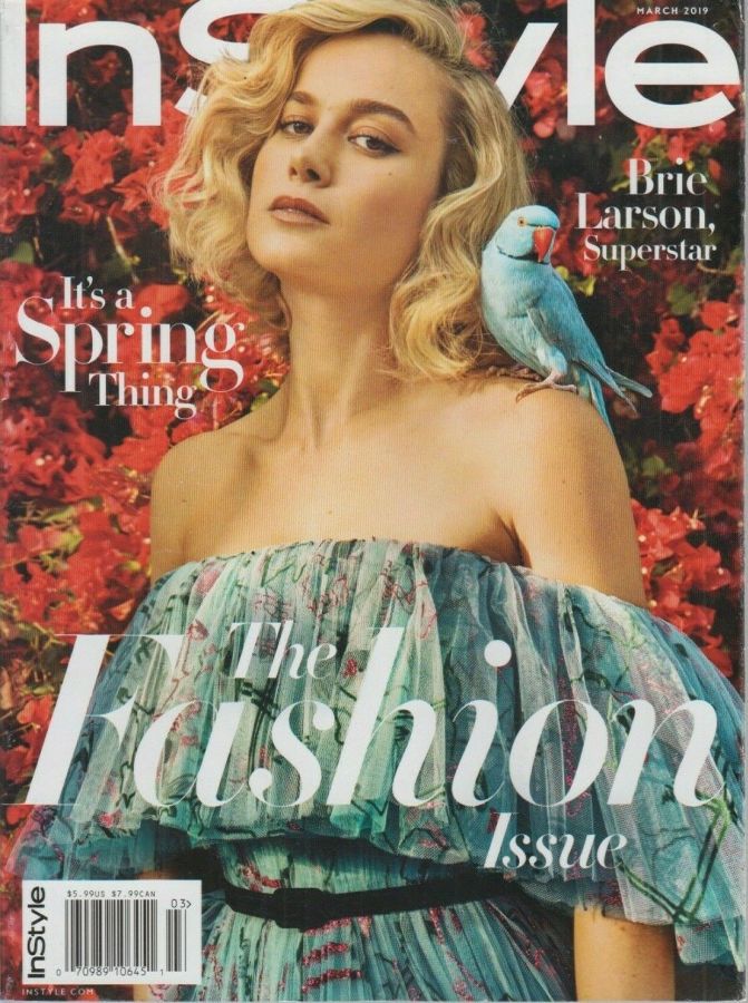 IN STYLE USA magazine cover  March 2019