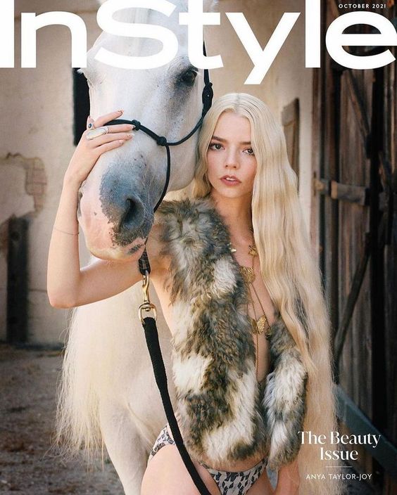 IN STYLE USA magazine cover  October 2021