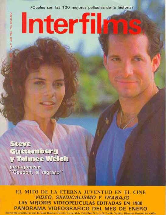 INTERFILMS magazine side cover Issue 6 January 1989