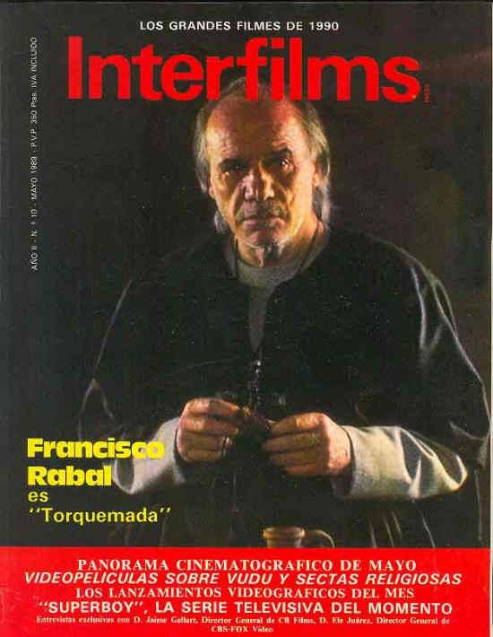 INTERFILMS magazine side cover Issue 10 May 1989