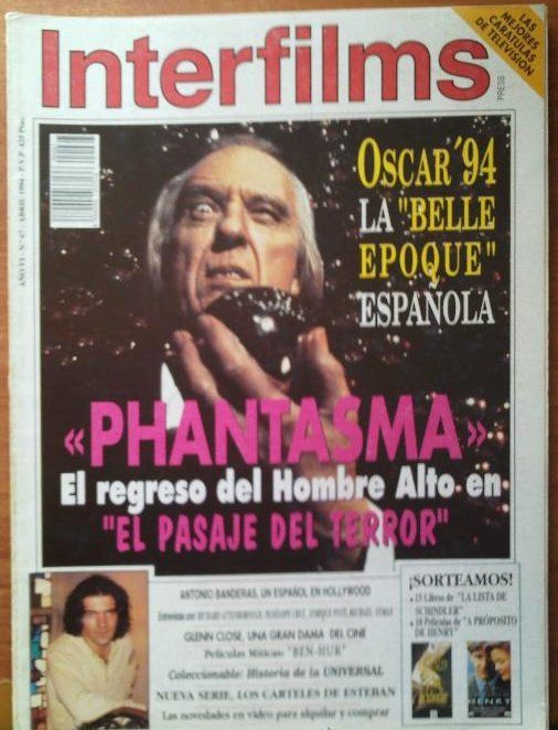 INTERFILMS magazine cover Issue 67 April 1994