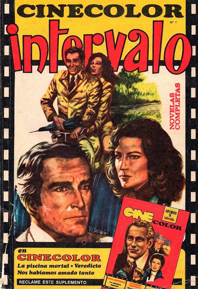 INTERVALO CINE COLOR magazine cover Issue 1 26 August 1976
