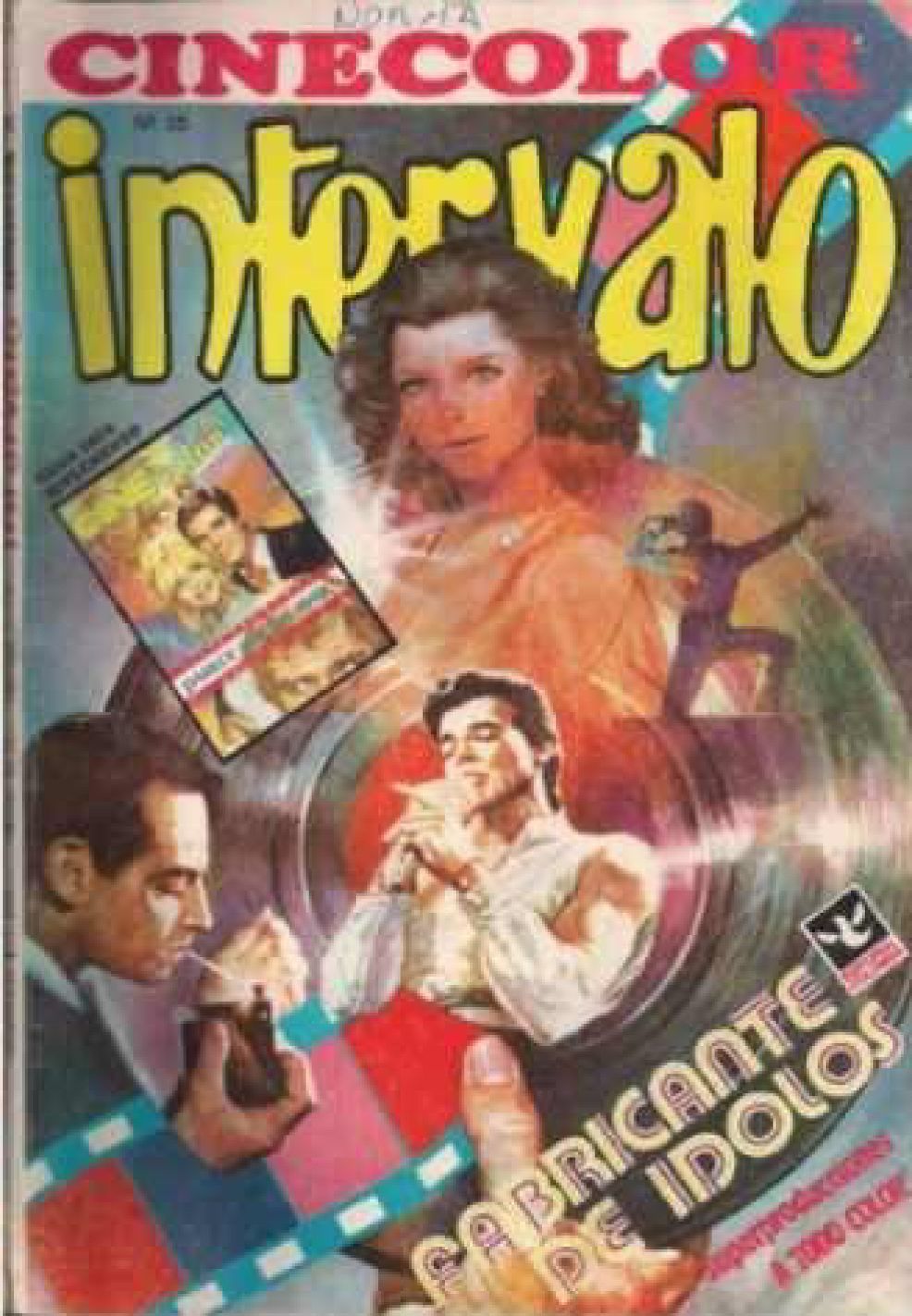 INTERVALO CINE COLOR magazine side cover Issue 25   