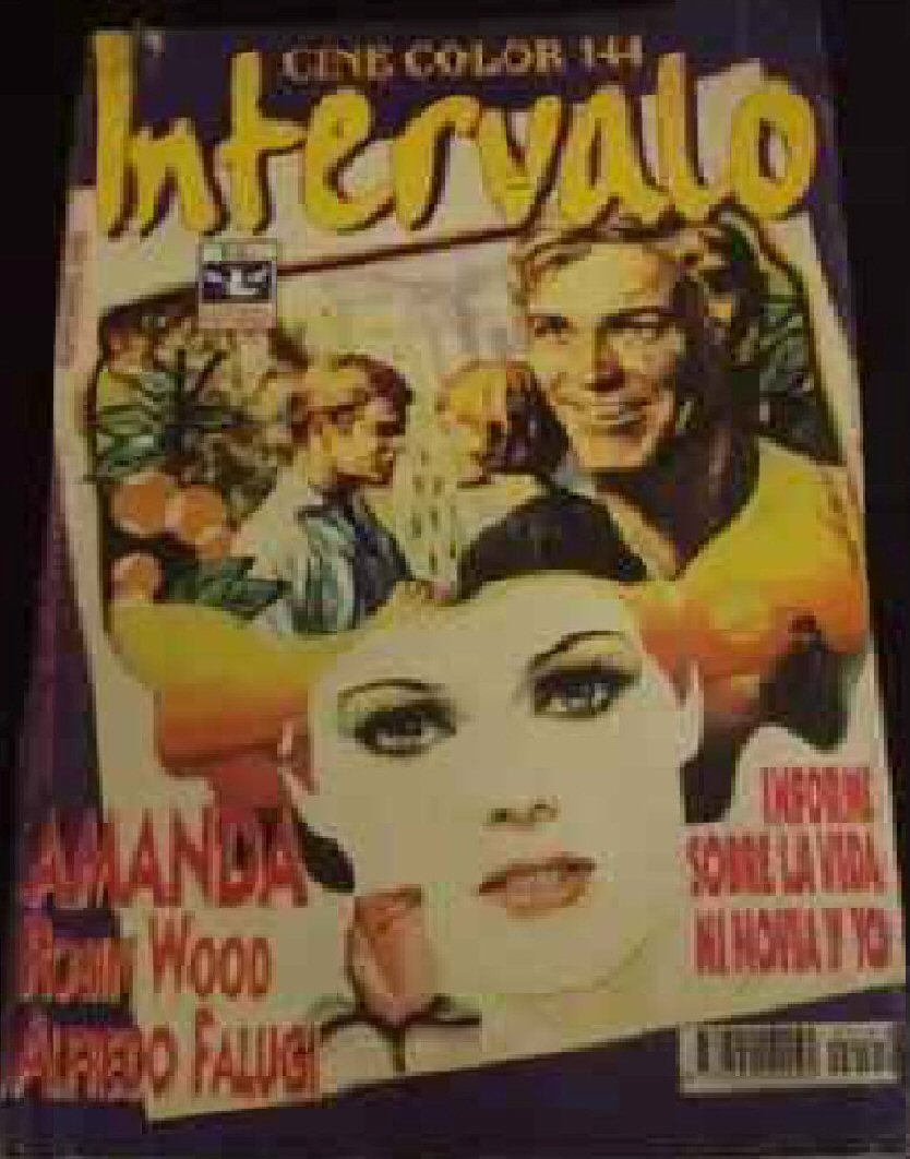 INTERVALO CINE COLOR magazine side cover Issue 144   1999