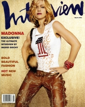 INTERVIEW magazine cover March 2001