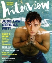 INTERVIEW magazine cover July 2001