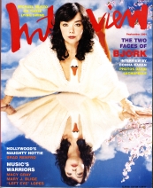 INTERVIEW magazine cover September 2001